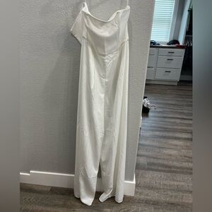 Revolve white jumpsuit, size 4, never worn